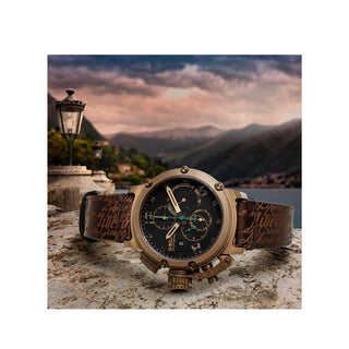 Orologio U-Boat Chimera Sapphire Green Chrono Bronzo