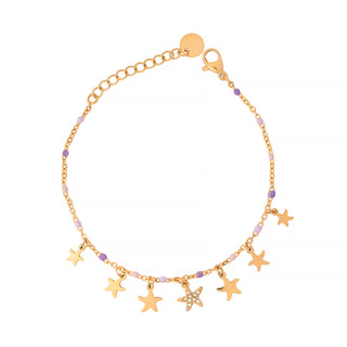 Meridien Jewels Steel Starfish Bracelet