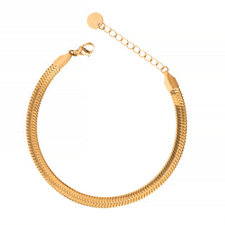 Meridien Jewels Bracelet in Gold-Plated Steel