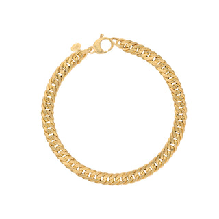 Bracciale Fabiani in oro giallo 9Kt a maglia barbazzale