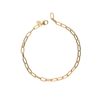 Bracciale Fabiani con maglia a catena in oro giallo 9kt