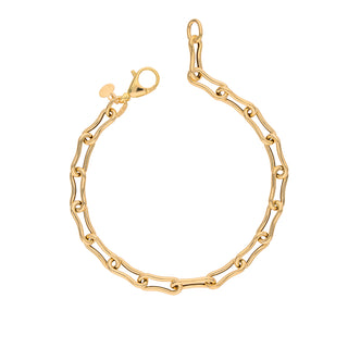 Bracciale Fabiani in oro giallo 18Kt maglia ad osso