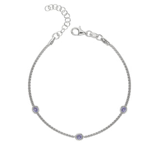 Bracciale Fabiani in argento 925 con zirconi - Fabiani Gioiellerie