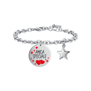 Bracciale Luca Barra Donna Ciondolo Amica