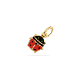 Ciondolo Fabiani coccinella in oro giallo 18Kt - Fabiani Gioiellerie