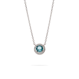 Collana Fabiani margherita in argento 925 con zirconi - Fabiani Gioiellerie