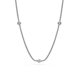 Collana Fabiani in argento 925 con zirconi - Fabiani Gioiellerie