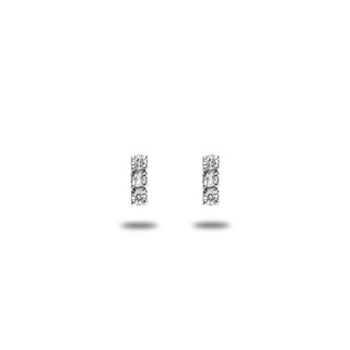 Orecchini Fabiani trilogy con diamanti 0,12Ct