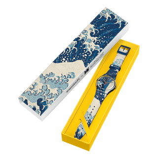 Orologio Swatch The Great Wave By Hokusai & Astrolabe