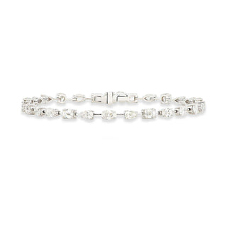 Bracciale Fabiani Tennis in oro bianco 18Kt con diamanti 5,31Kt - Fabiani Gioiellerie