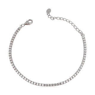 Bracciale Fabiani in argento 925 con zirconi - Fabiani Gioiellerie