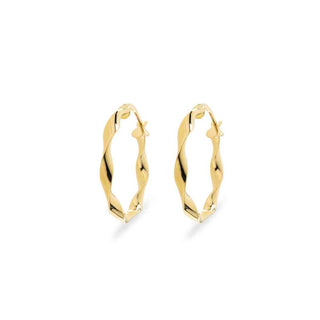 Orecchini Fabiani torchon in oro giallo 18Kt - Fabiani Gioiellerie