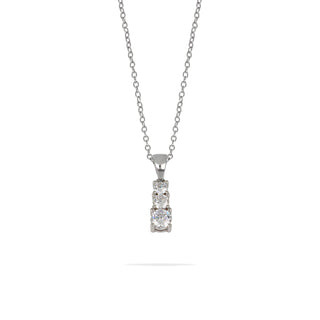 Collana Fabiani in argento 925 con pendente Trilogy - Fabiani Gioiellerie